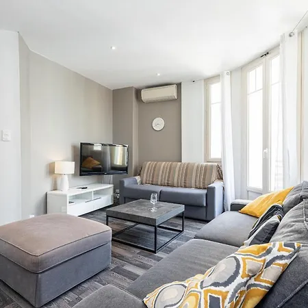 Appartement Large 2 Bdrs Down Town - Ac Nice