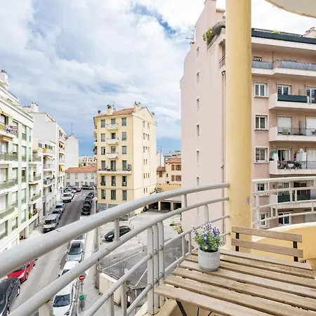Appartement Large 2 Bdrs Down Town - Ac Nice